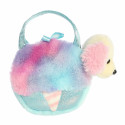 AURORA Fancy Pals Plush Dog in a cotton candy