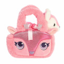 AURORA Fancy Pals Plush Fawn in a pink bag, 2
