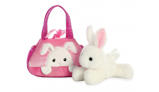 AURORA Fancy Pals plush toy rabbit in a bag, 20 cm