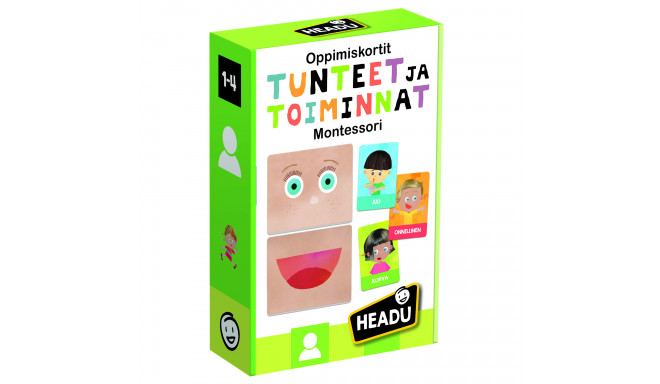 HEADU Flashcards Emotions and Actions Montessori (In Finnish lang.)