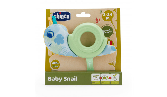 CHICCO plush Baby snail ECO