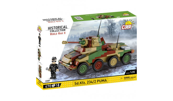 The Sd.Kfz. 234/2, commonly known as the Puma, was a German heavy 