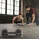 Dumbbells KSIX Q235 Black 11 Kg