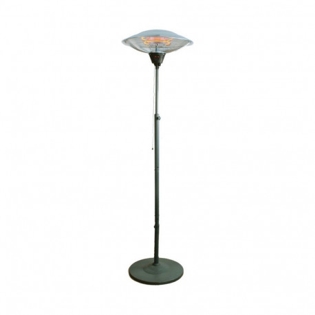 Kvartsküttekeha EDM 07093 07093 2100 W Ø 56,5 x 190 cm Valge Must