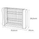 Elektrisks Moskītu Atbaidītājs EDM Melns (31,6 x 10 x 26,3 cm)