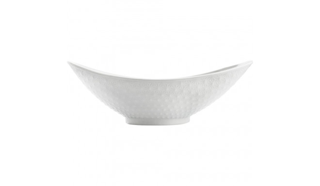 Serving Platter Quid Gastro White Ceramic 28,2 x 15,5 x 9 cm (4 Units) (Pack 4x)