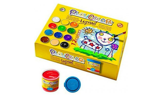 Tempera Playcolor 12 Pieces 40 ml Multicolour