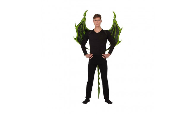 Wings My Other Me Black Green Dragon