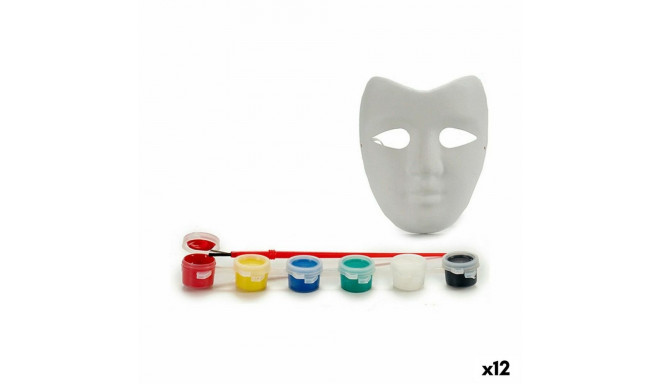 Painting set Pincello MD01 White Mask (12 Units)