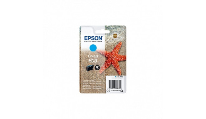 Original Ink Cartridge Epson 603 Cyan