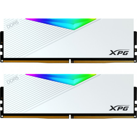 ADATA DDR5 32GB - 6000 - CL - 32 - Dual-Kit - DIMM - K2 Lancer RGB, AX5U6400C3216G-DCLARWH, Lancer R