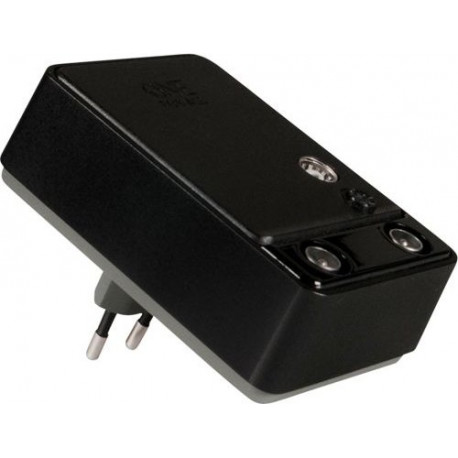 One for all signal amplifier double (black, 2 outputs)