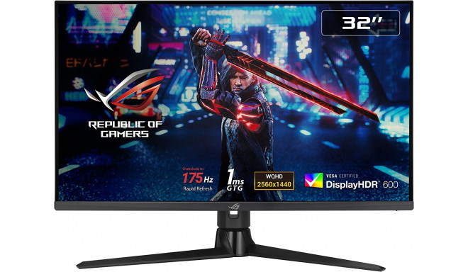 ASUS ROG Strix XG32AQ - 32 - LED - QHD, HDR, Adaptive-Sync, 175Hz panel, black