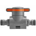 Gardena Coupling with Control Valve (grey/orange)