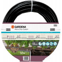 Gardena Micro-Drip-System drip line for bushes/hedges 1.6 l/h, 50 meters, dripper (black, model 2023