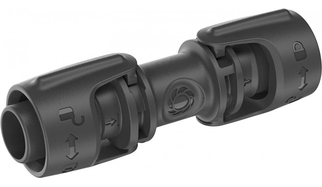 Gardena Micro-Drip-System Connector 13mm (1/2) (dark grey, 3 pieces, model 2023)