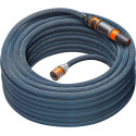 Gardena Textile Hose Liano Xtreme 1/2, 25 meter set (dark grey/orange, model 2023, incl. cleaning no