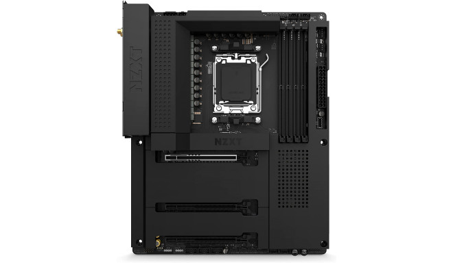 NZXT N7 B650E Matte black, motherboard - AM5