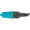 GARDENA Micro-Drip-System Adjustable End Drip Head 0-15 l/h (black/turquoise, 10 pieces, model 2023)