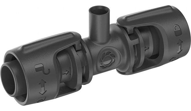 GARDENA Micro-Drip-System T-piece for spray nozzles, 13mm (1/2"), connection (dark grey, 5 pieces, m