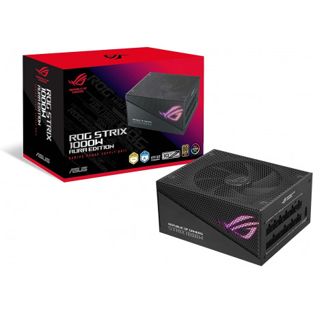 ROG STRIX 1000W Gold Aura Edition (schwarz, 5x PCIe, Kabel-Management, 1000 Watt)