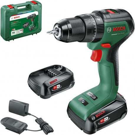aku lööktrell-kruvikeeraja UniversalImpact 18V-60 2x Li-Ionen Akku 2,0Ah kohver POWER FOR ALL ALLIAN