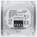Homematic IP switching actuator for brand switches (HmIP-BSL), button (white, with signal light)
