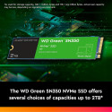 WD Green SN350 2TB, SSD (PCIe 3.0 x4, NVMe, M.2 2280)