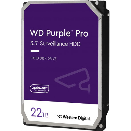 Purple Pro kõvaketas 22TB SATA 6Gb/s 3,5"