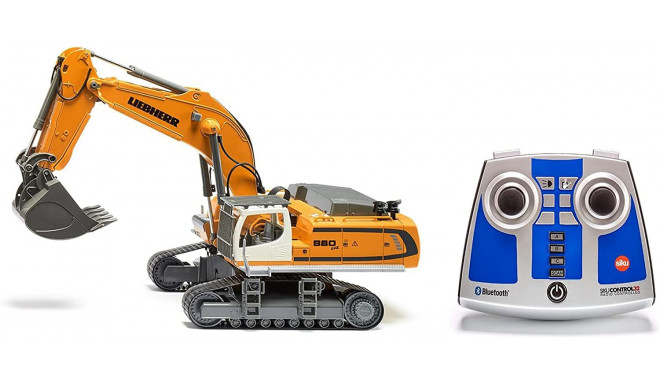 SIKU CONTROL LIEBHERR R980 SME crawler excavator, RC (incl. remote control)