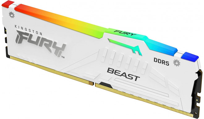 Kingston RAM Fury 32GB DDR5-6000 (white KF560C36BWEA-32 Beast RGB EXPO)