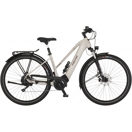 FISCHER Bicycle Viator 7.0i (2023), Pedelec (light grey, 28", 45 cm frame)