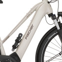 FISCHER Bicycle Viator 7.0i (2023), Pedelec (light grey, 28", 45 cm frame)