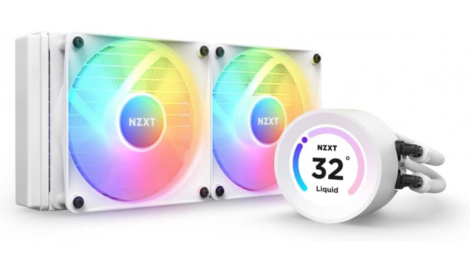 NZXT Kraken Elite 240 RGB 240mm, water cooling (white)