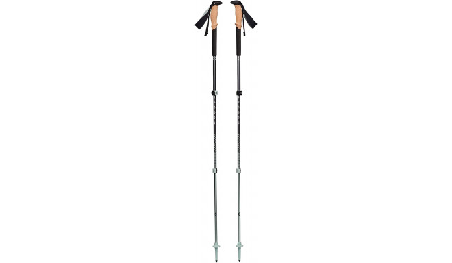 Black Diamond trekking poles Pursuit S/M, fitness device (grey/green, 1 pair, 100-125 cm)