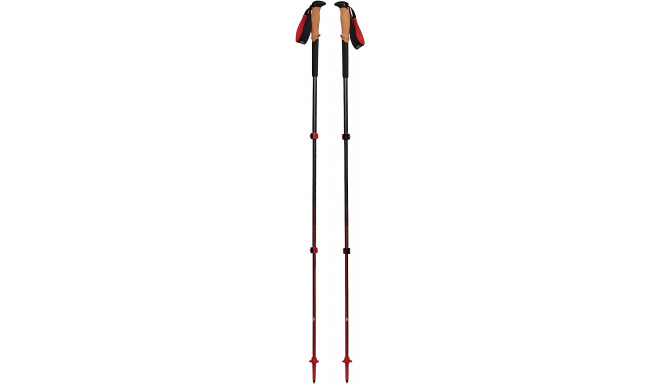 Black Diamond trekking poles Pursuit S/M, fitness device (grey/red, 1 pair, 100-125 cm)