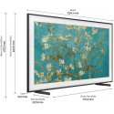 SAMSUNG The Frame GQ-50LS03BG, QLED TV (125 cm (50 inches), black, HDR 10+, UltraHD/4K, SmartTV, HD+