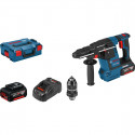 Bosch cordless hammer drill GBH 18V-26 F Professional (blue/black, 2x battery ProCORE18V 8.0Ah, L-BO