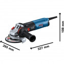 Bosch angle grinder GWS 14-125 Professional (blue/black, 1,400 watts)