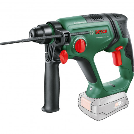 Bosch Cordless Hammer Drill UniversalHammer 18V BARETOOL (green/black, without battery and charger, 