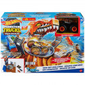 Hot Wheels Monster Trucks Arena World: Semi-Finals Asst - Tiger Shark's Spin Out Frenzy, Racetrack (