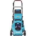 Makita cordless lawn mower DLM480Z, 36 volts (2x18 volts) (blue/black, without battery and charger)