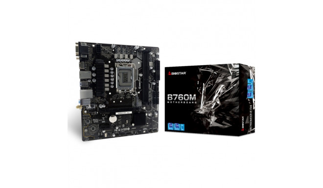 Biostar B760MX2-E - Socket 1700 - motherboard