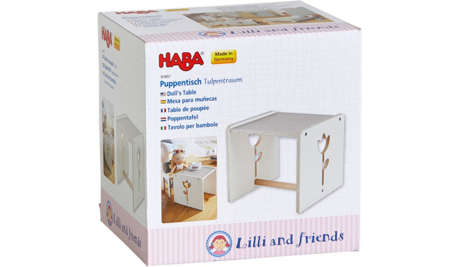 HABA doll table Tulip Dream, doll accessories