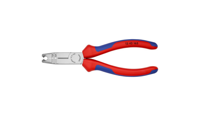 KNIPEX stripping pliers 13 42 165, stripping pliers (red/blue, length 165mm)