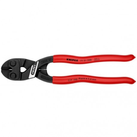 KNIPEX compact bolt cutter CoBolt 71 31 200, cutting pliers (red, length 200mm)