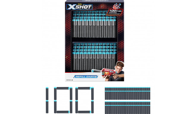 ZURU X-Shot 100 pack refill darts, dart blaster