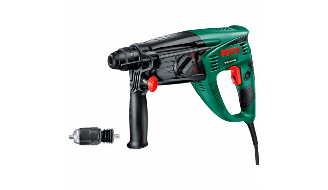 Bosch rotary hammer PBH 3000 FRE (green/black, case, 750 watts)