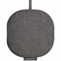 Brennenstuhl estilo charging station with textile surface, socket strip (anthracite/black, 3 meters,