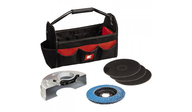 Einhell angle grinder TC-AG 125/850 kit (red/black, 850 watts)